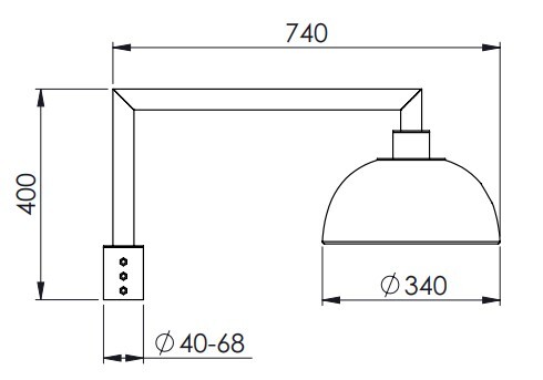 Bracket Polaris-Alula Idé 1