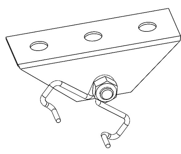 E1500191 Origi adjustable roof bracket 2