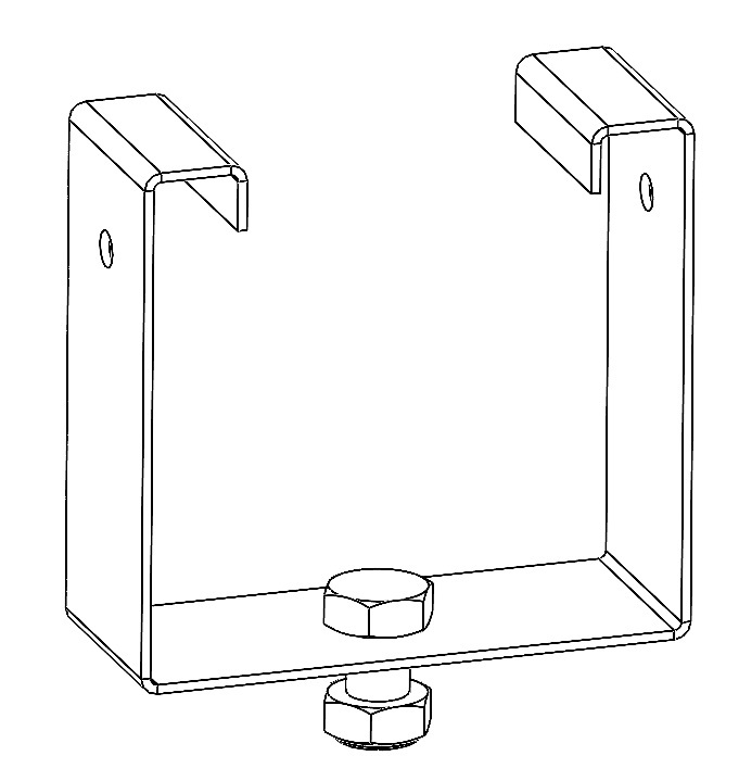 E1500223 Origi MEK 70 End cap bracket