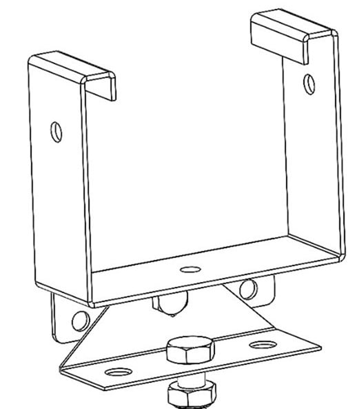 E1500227 Origi MEK 82 Adjustable end cap bracket