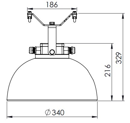 E1500261 Wire bracket Polaris mini vajerfäste