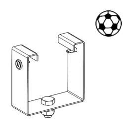 E1500272 Origi belysning upphängningsskena 70 boll fästen