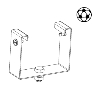 E1500273 Origi belysning upphängningsskena 82 boll fästen