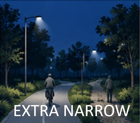 Extra narrow