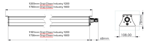 Origi Clean Industry mittakuva