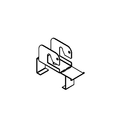 3508009 Horizontal wire bracket