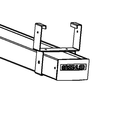 9905215 Omega_ALG2 safety suspensionrail bracket 110