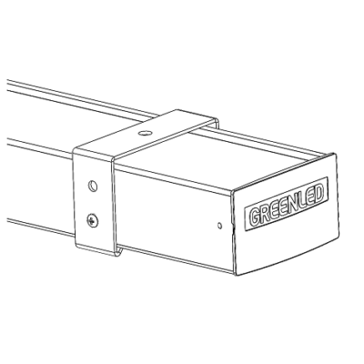 G00465 Omega_ALG2 safety ceiling bracket white