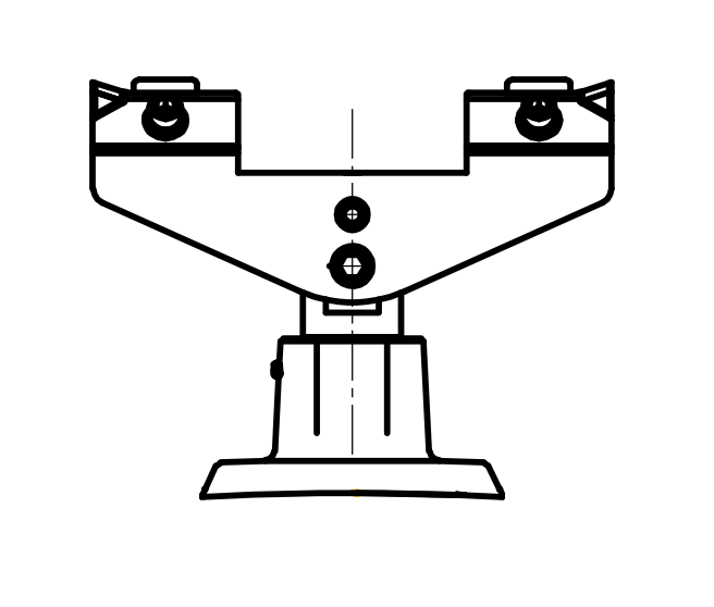 C9400087 W-type vajerfäste