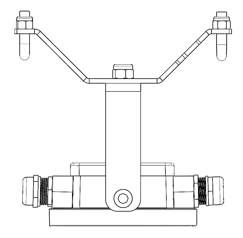 W-type wire bracket
