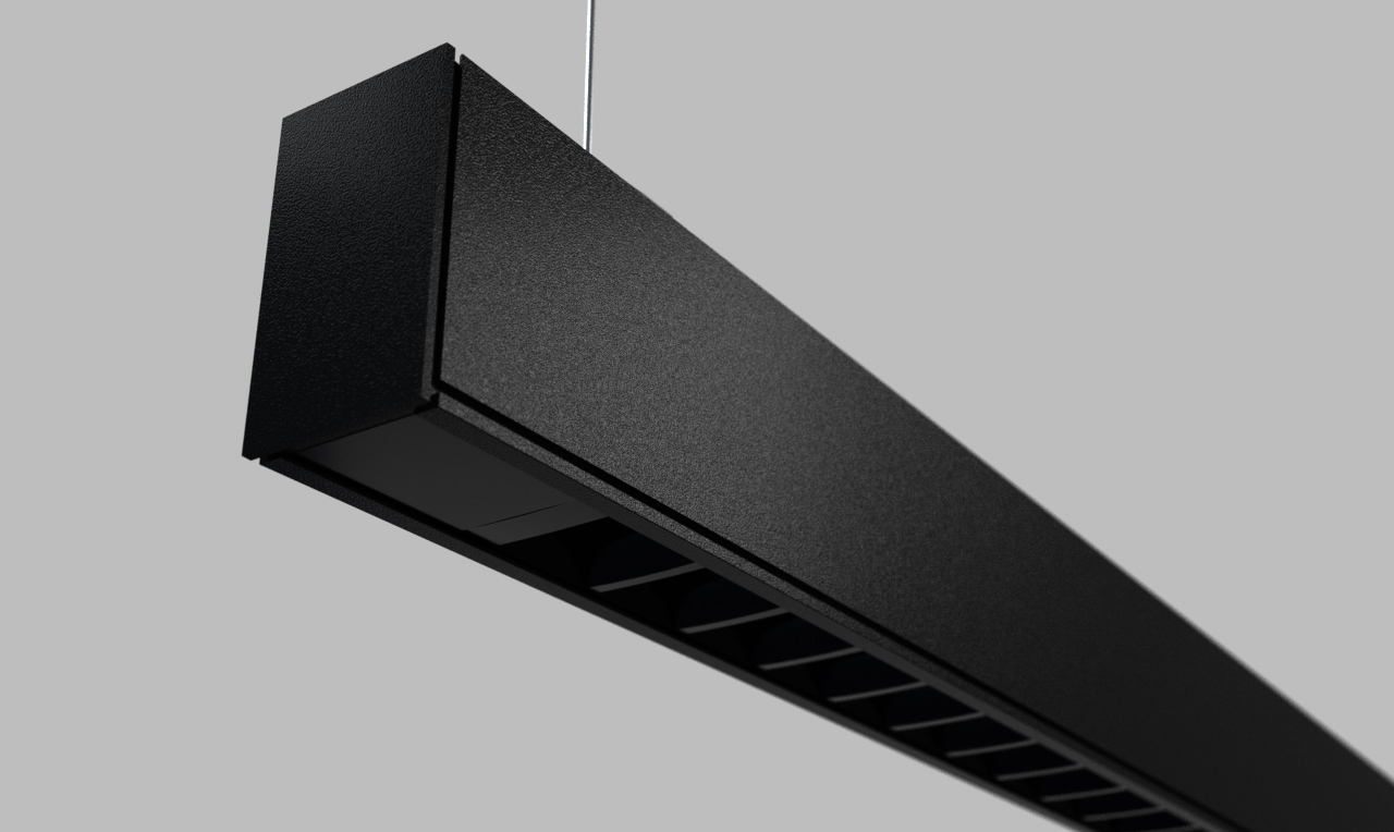 Greenled's Alfa Z direct/indirect office luminaire has uplight and downlight with dimming and tuning capabilities for human-centric workstation lighting.